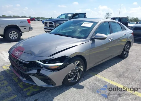 2025 Hyundai Elantra Sel Convenience z USA, uszkodzony, nr VIN KMHLS4DG2SU905790